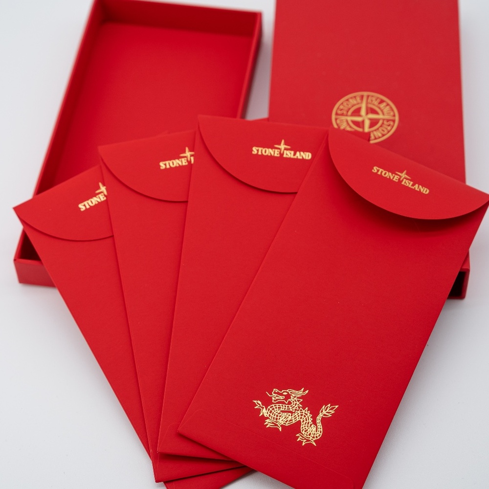 STONE ISLAND Year Of The Dragon Red Envelope Money